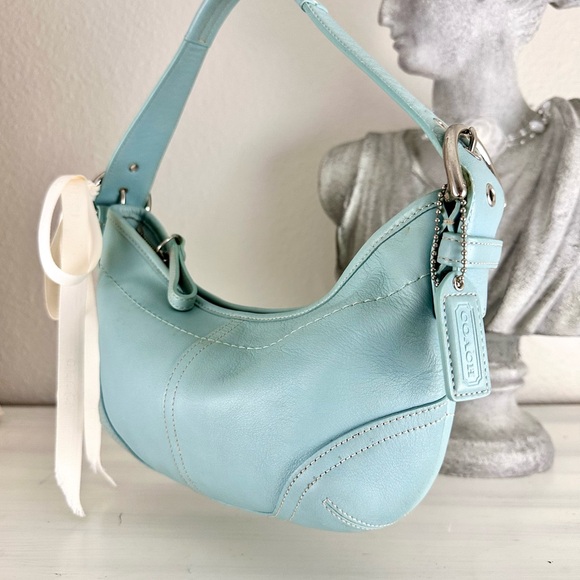 Vintage Coach Buckle Shoulder Bag - Picture 12 of 16